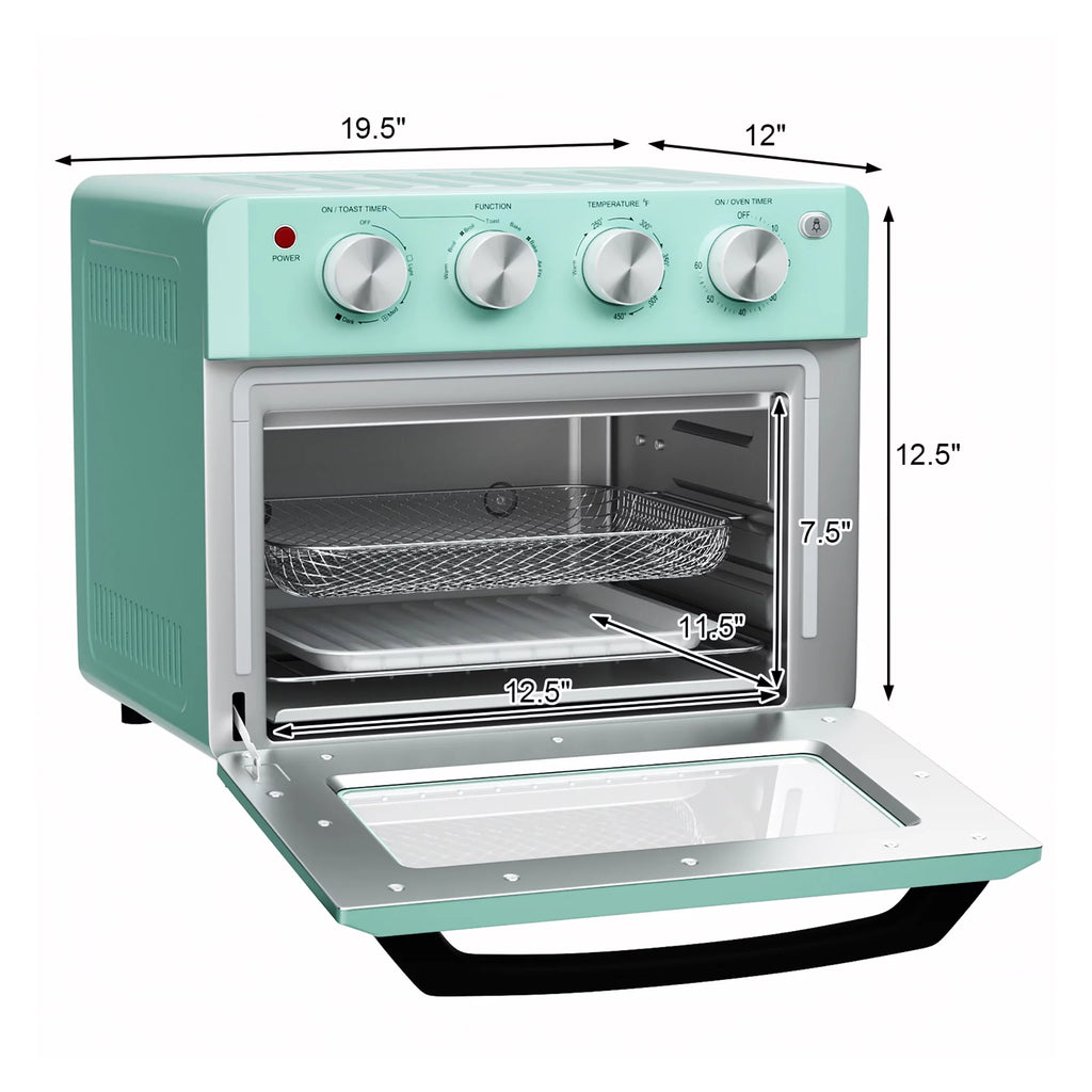 19 QT Air Fryer Toaster Oven with 5 Accessories X895918