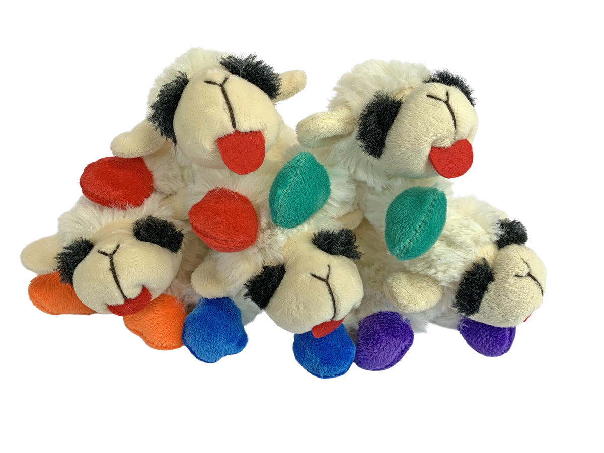 Plush Dog Toy 6" with Squeaker Pack of 3 U2905