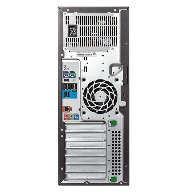 HP Z420 Workstation E5-1607 Quad Core 3Ghz 8GB 512gb SSD Dual DVI Win 10 Y699