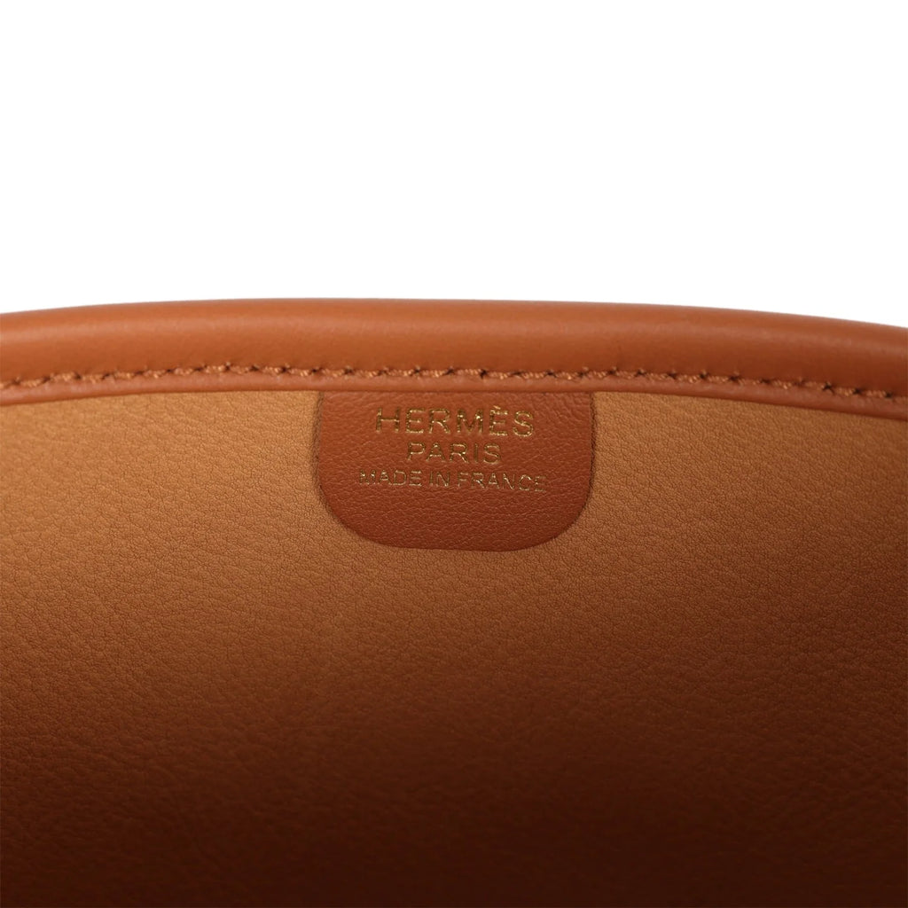 Gold Leather Crossbody Bag R328102