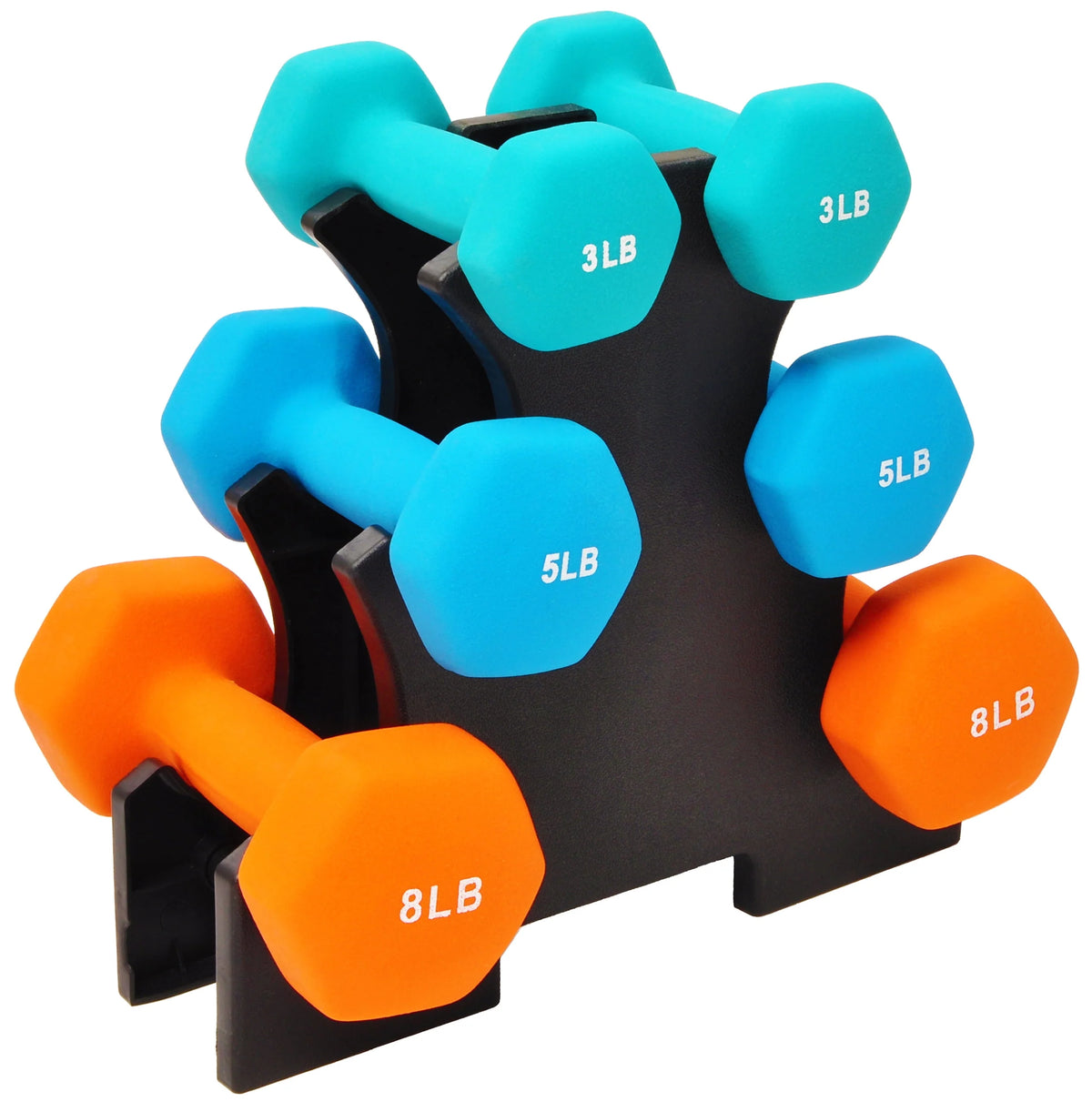 Dumbbell Set with Stand Q32627