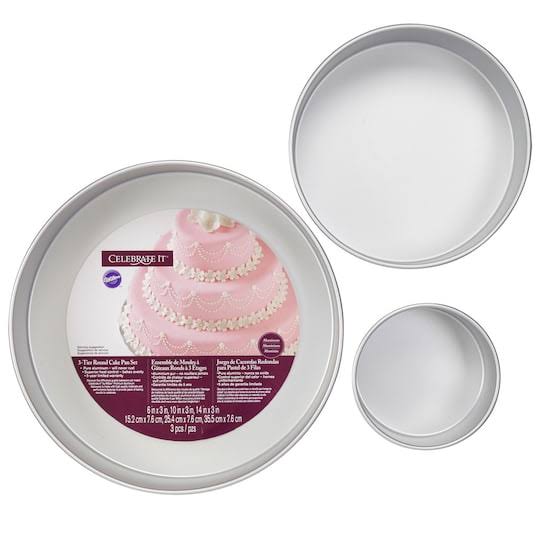 3-Tier Round Cake Pan Set Y2532
