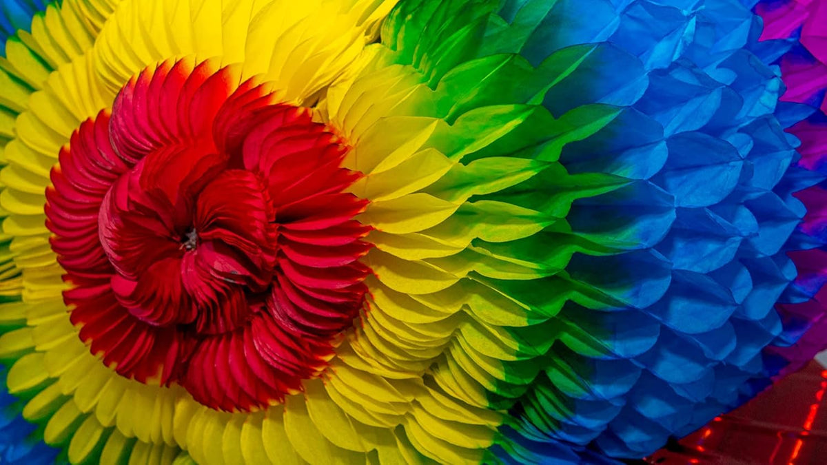 52 Inch Rainbow Star Pinata X14477