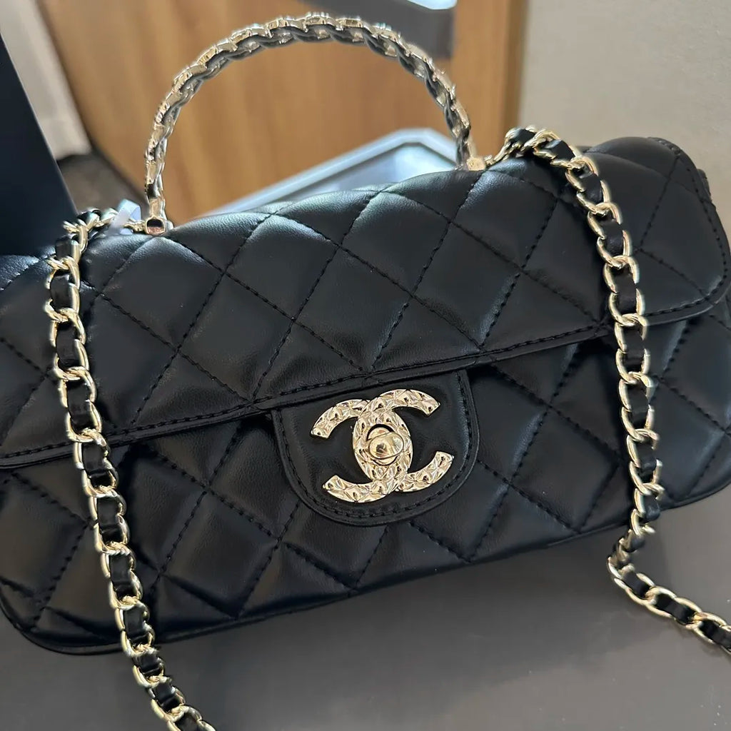 Quilted Lambskin Rectangular Flap I889