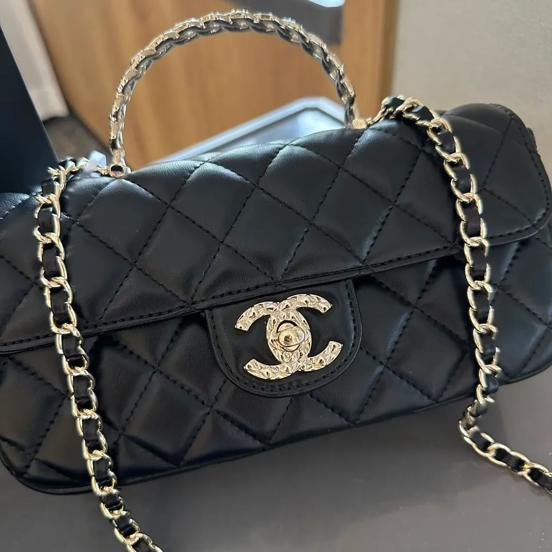 Quilted Lambskin Rectangular Flap I889