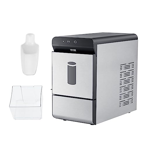 400LBS/24H Ice Making Machine with 330.7LBS Storage Bin V30727