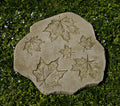 Aged Limestone Stepping Stone L64694