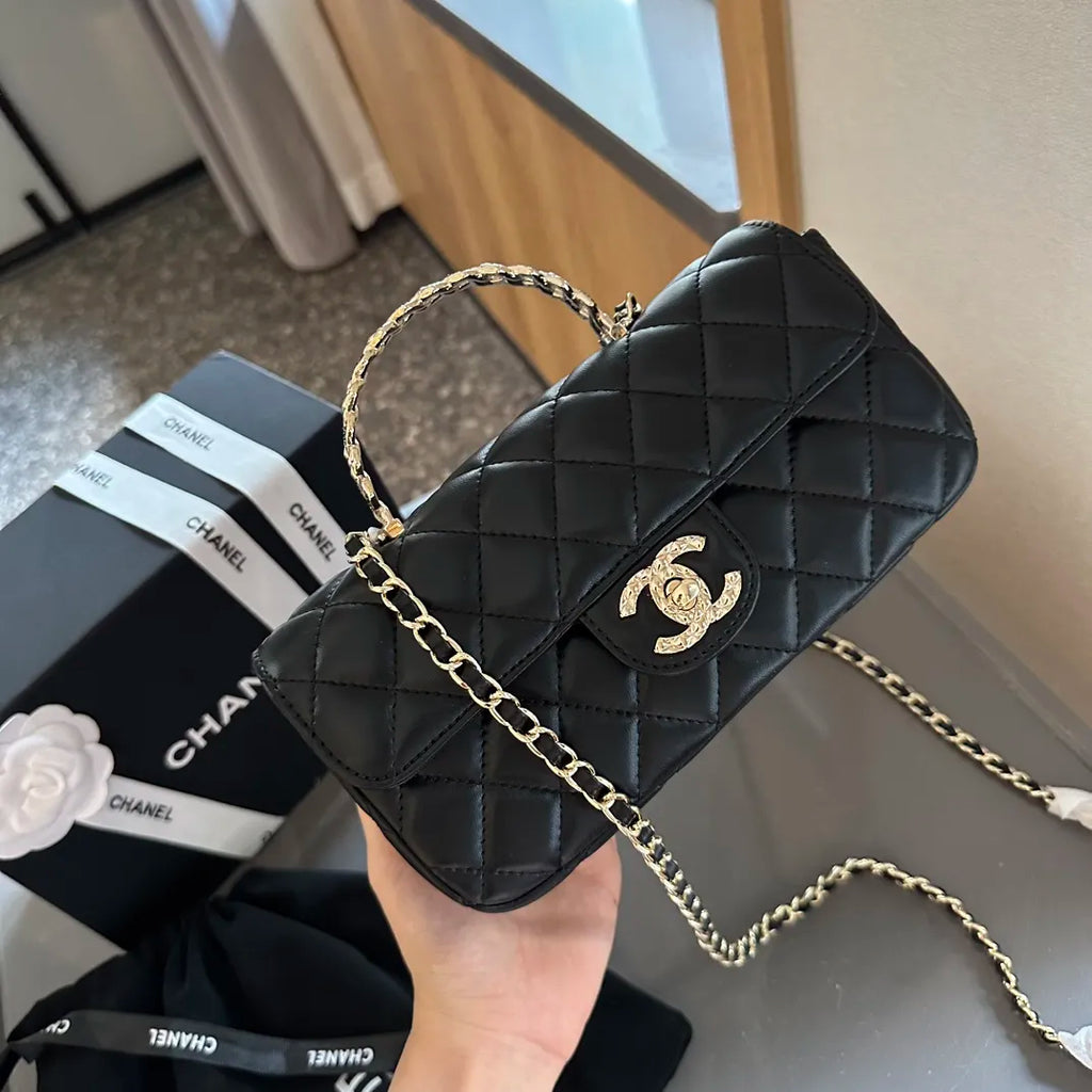Quilted Lambskin Rectangular Flap I889