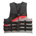 Adult S/M Life Jacket Gray/Red I5351