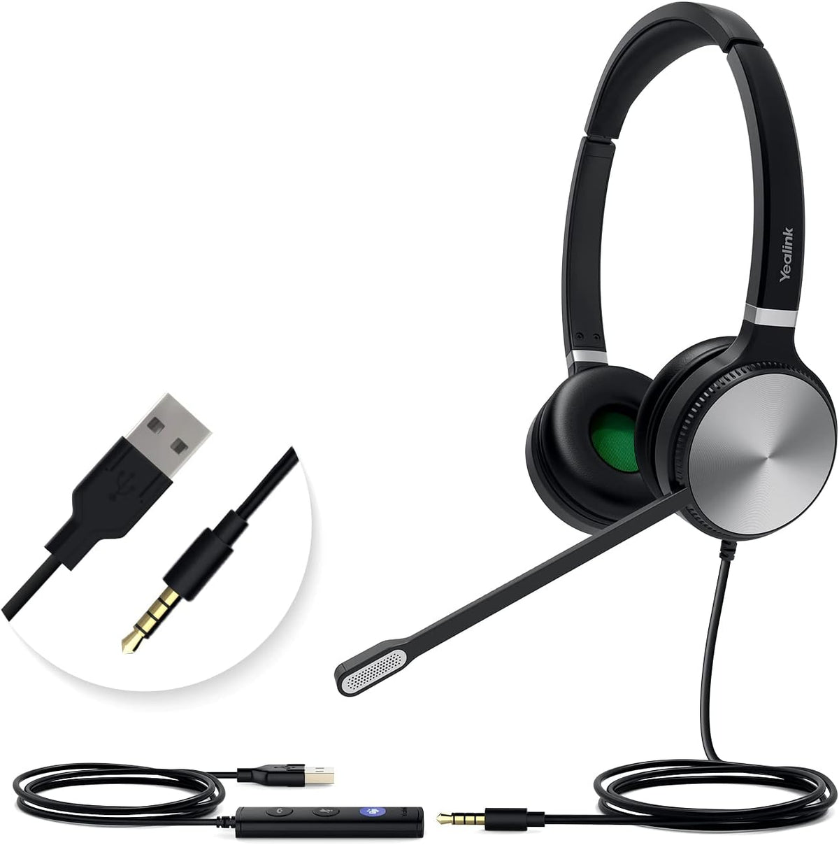 Headset with Microphone Noise Cancelling X720679