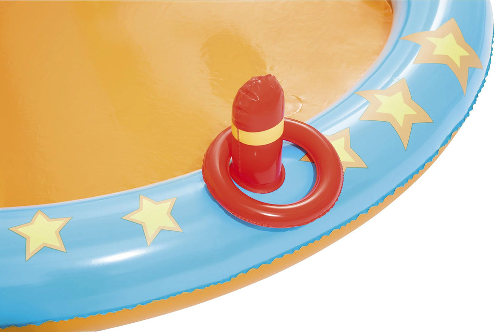 Inflatable Play Pool Center with Slide U35183