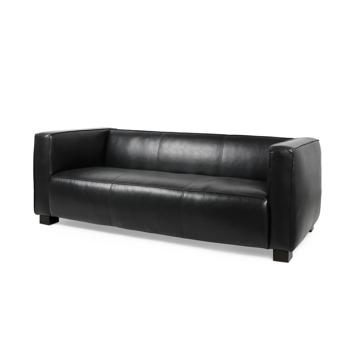 Faux Leather 3 Seater Sofa B49333