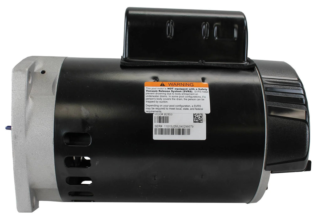 1HP 115/230V Square Flange Pool Motor Y1664