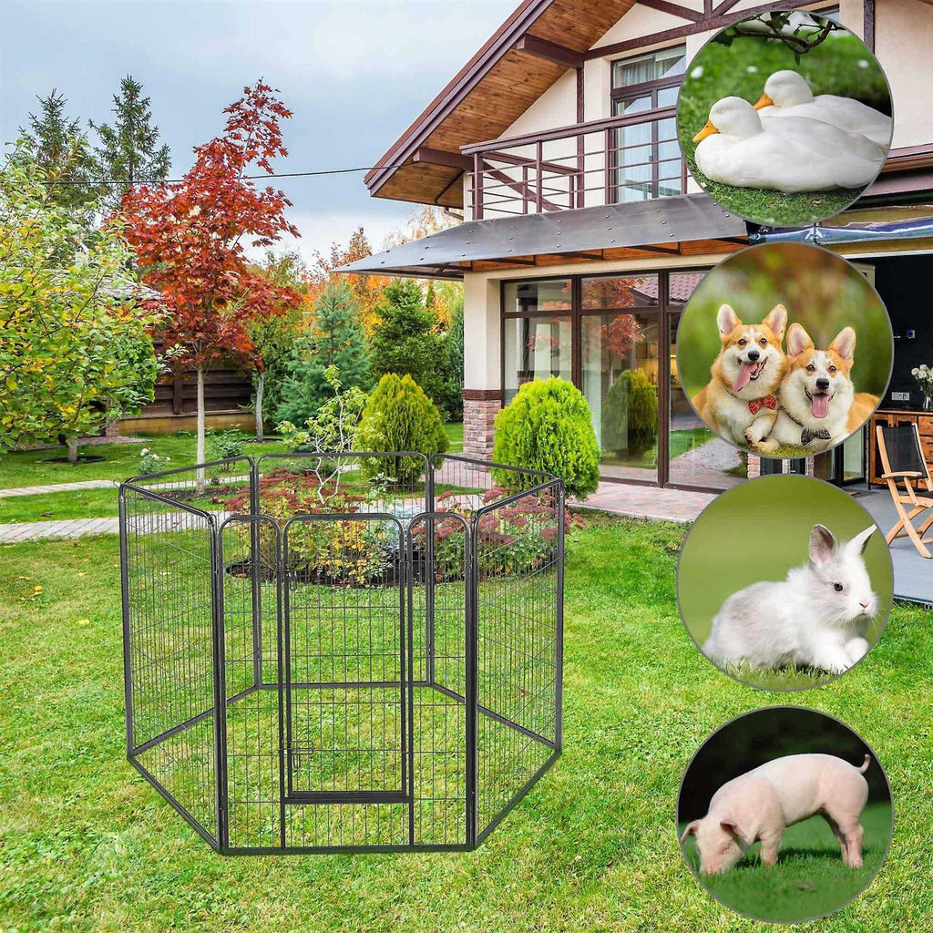 Extra Large Pet Playpen Dog Exercise Fence Panel H4284