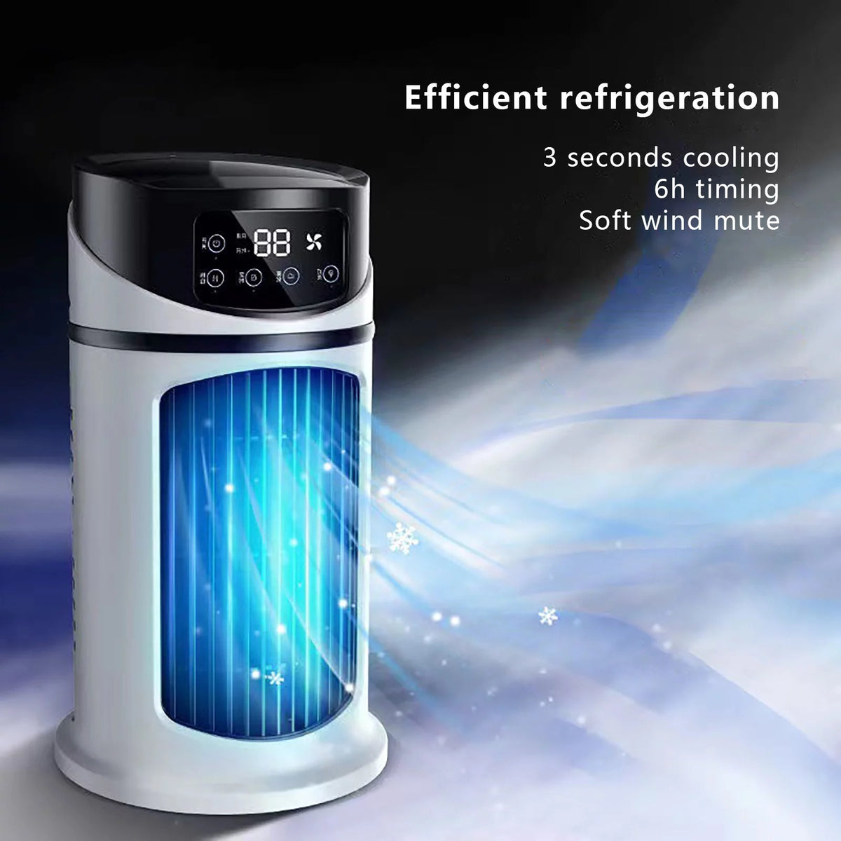 Electric Fan USB Multi-function Timing Air Cooler L310