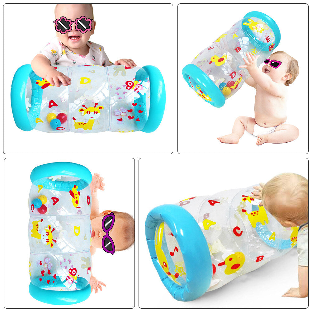 Colorful Inflatable Roller Plaything Crawling Roll Ball Toy M3167