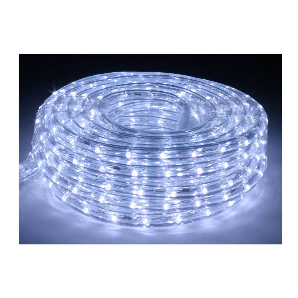 75ft Cool White LED Rope Light Kit O716