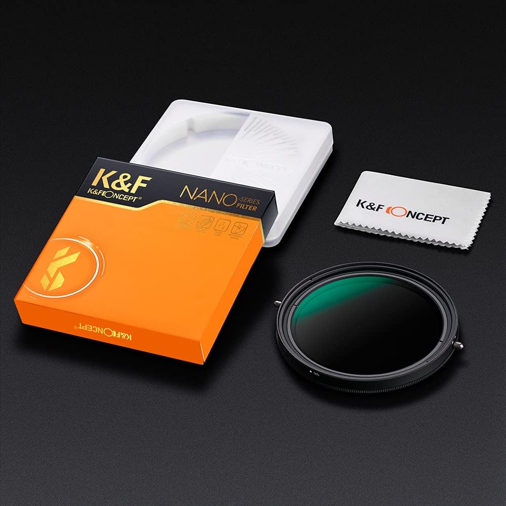 55mm Variable Fader ND2-ND32 ND Filter and CPL Circular Polarizing Filter 2 in 1 B574562