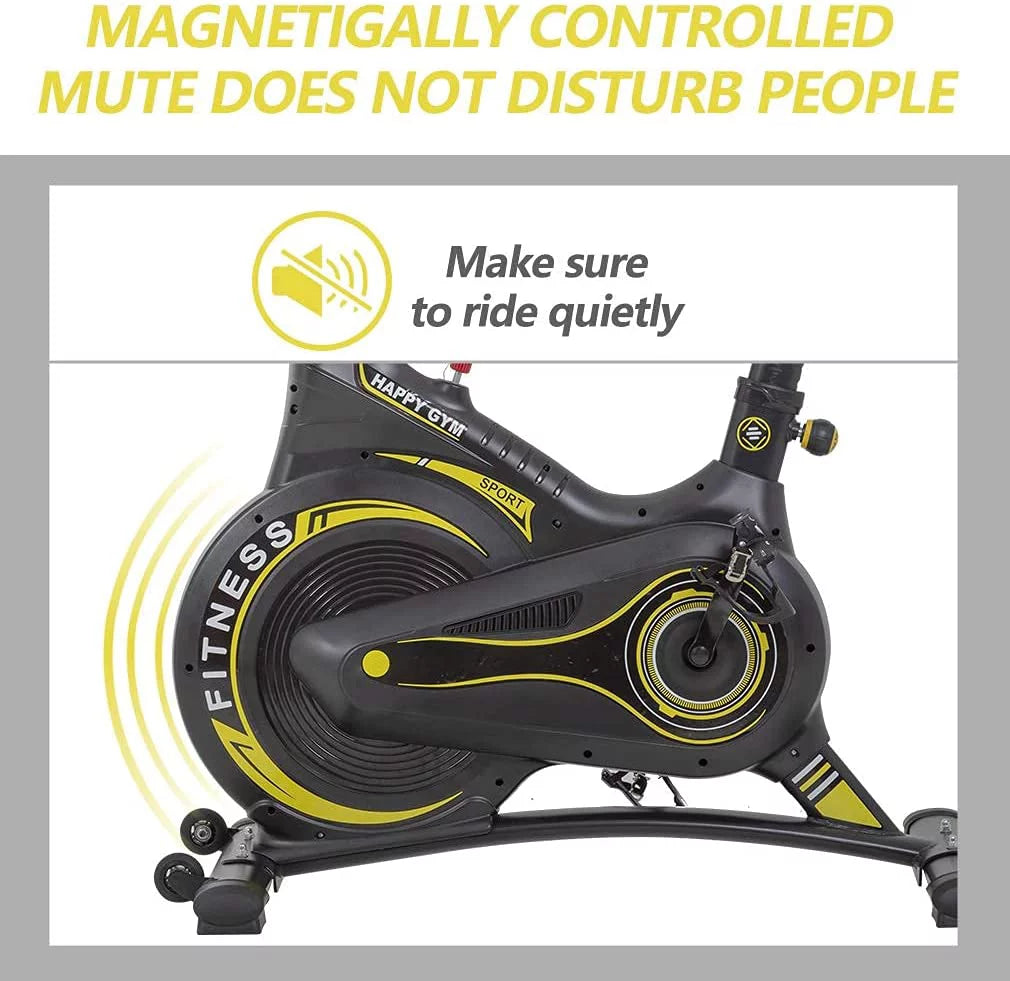 Black Exercise Bike with LCD Display Z325