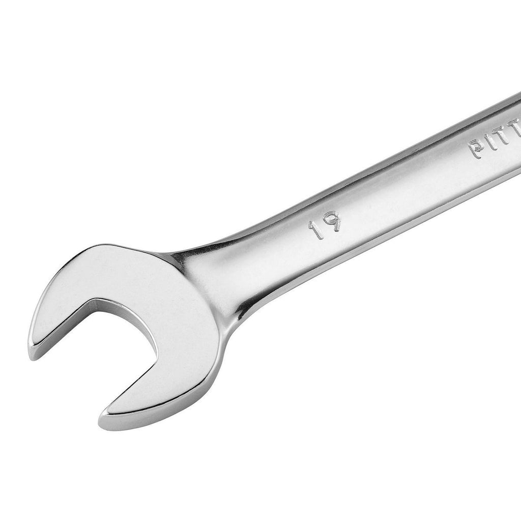 Fully Polished Metric Combination Wrench Set, 9 Piece W6660