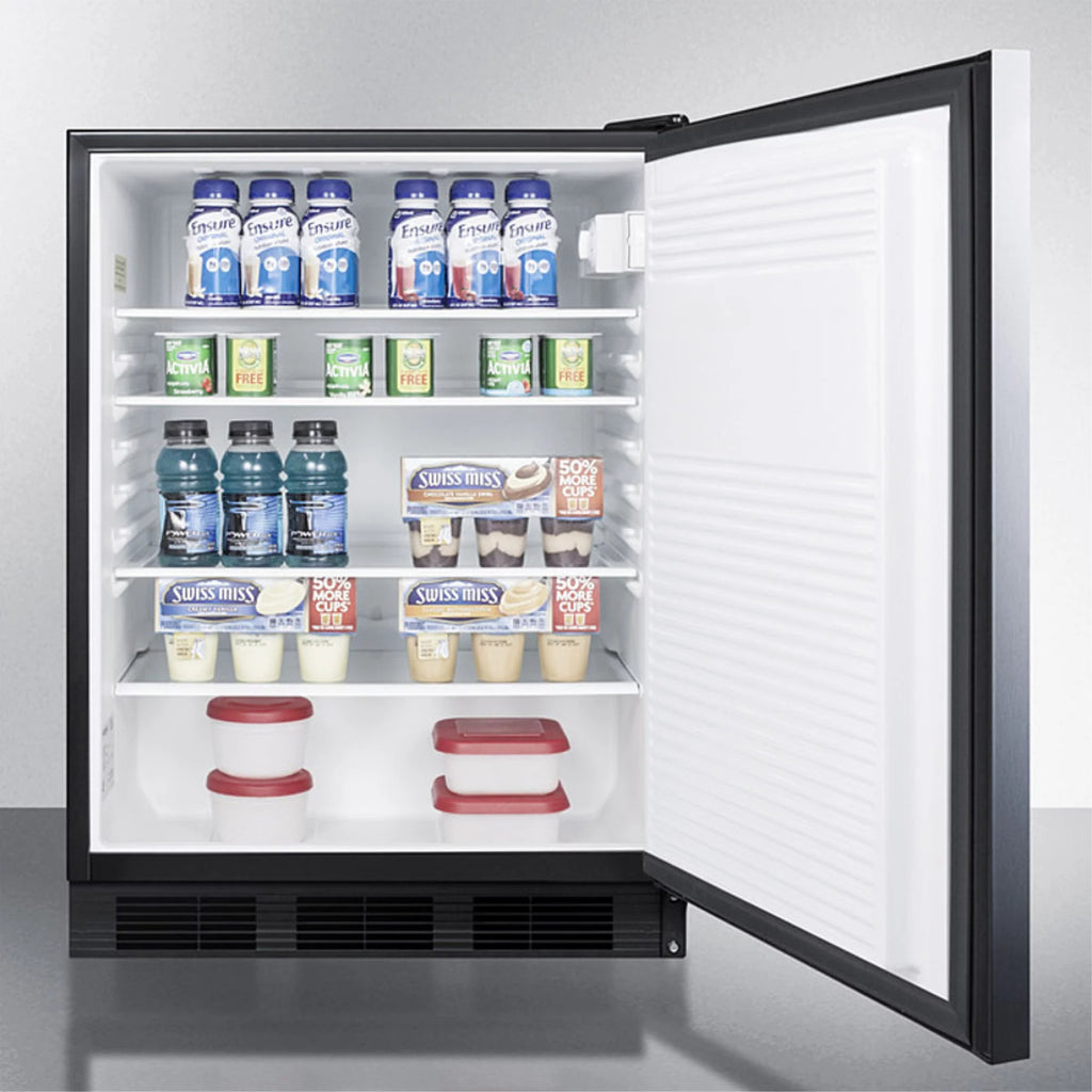 Black ADA Compliant All-Refrigerator S6571