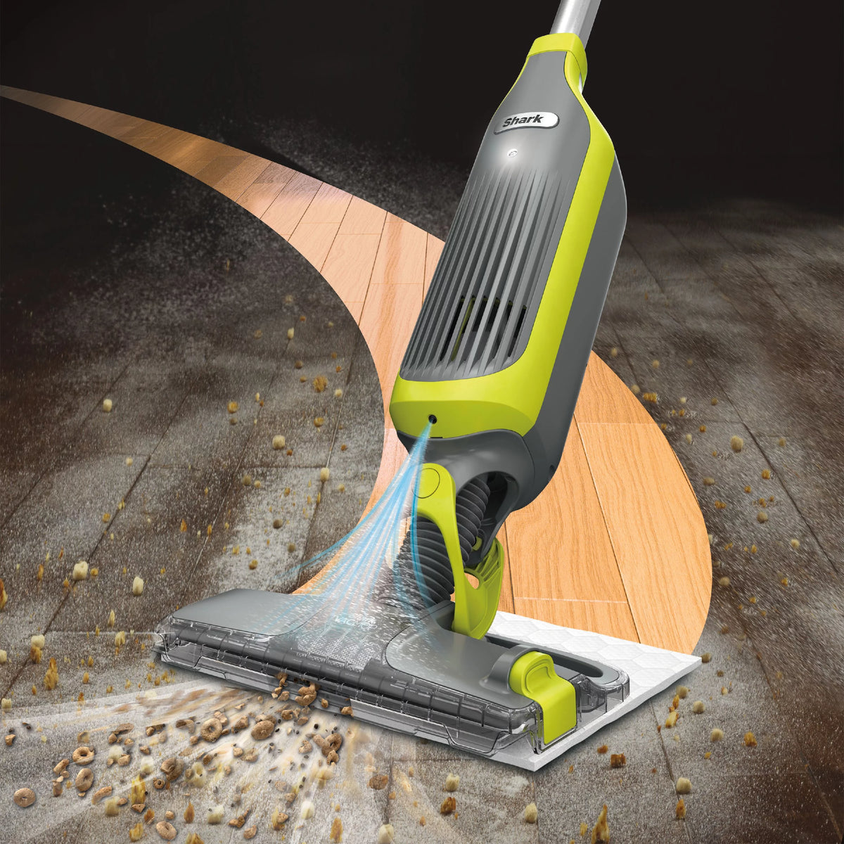 Cordless Hard Floor Vacuum Mop with Disposable Pad K4065