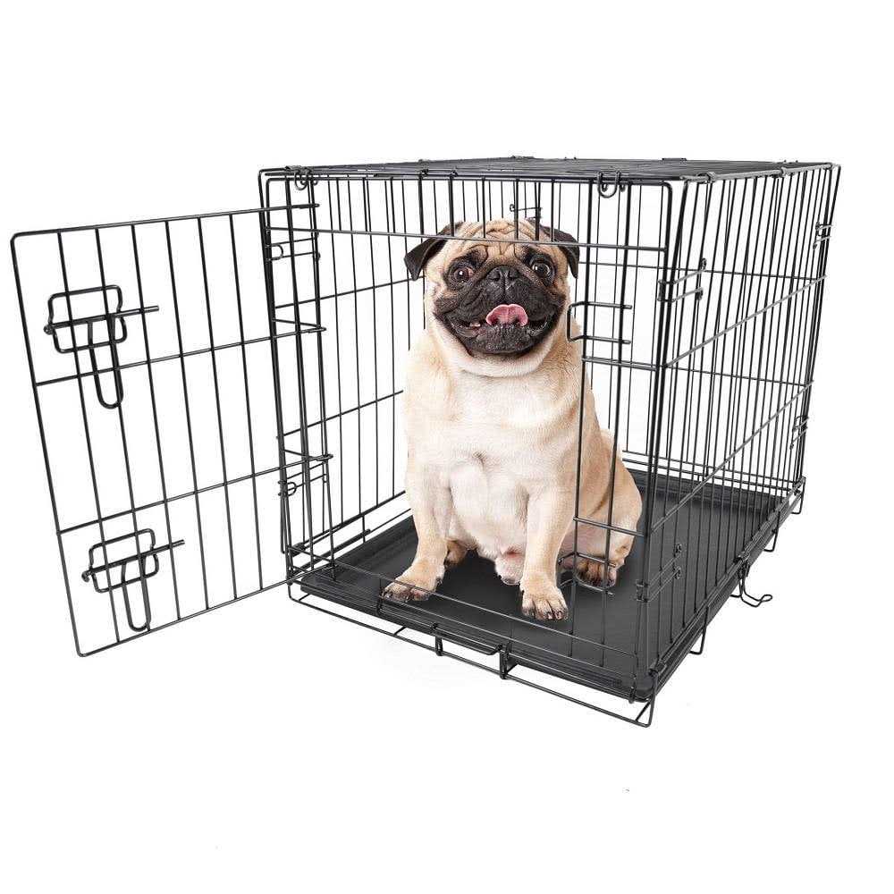 Folding Dog Crate with Divider D81225