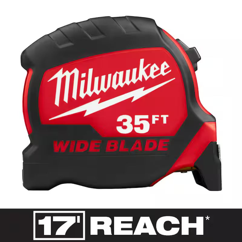 Wide Blade Tape Measure with 17 ft. Reach N52564