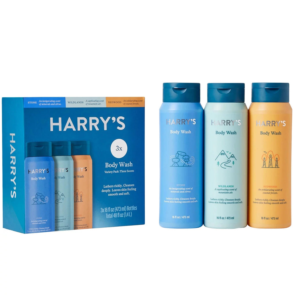 Body Wash Variety Pack 16 Fluid Ounce (Pack of 3) Y1426