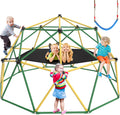 Yellow+Green 10FT Climbing Dome with Hammock B980102
