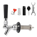 Stainless Steel Draft Beer Faucet Shank with Beer Line Barb Q40310