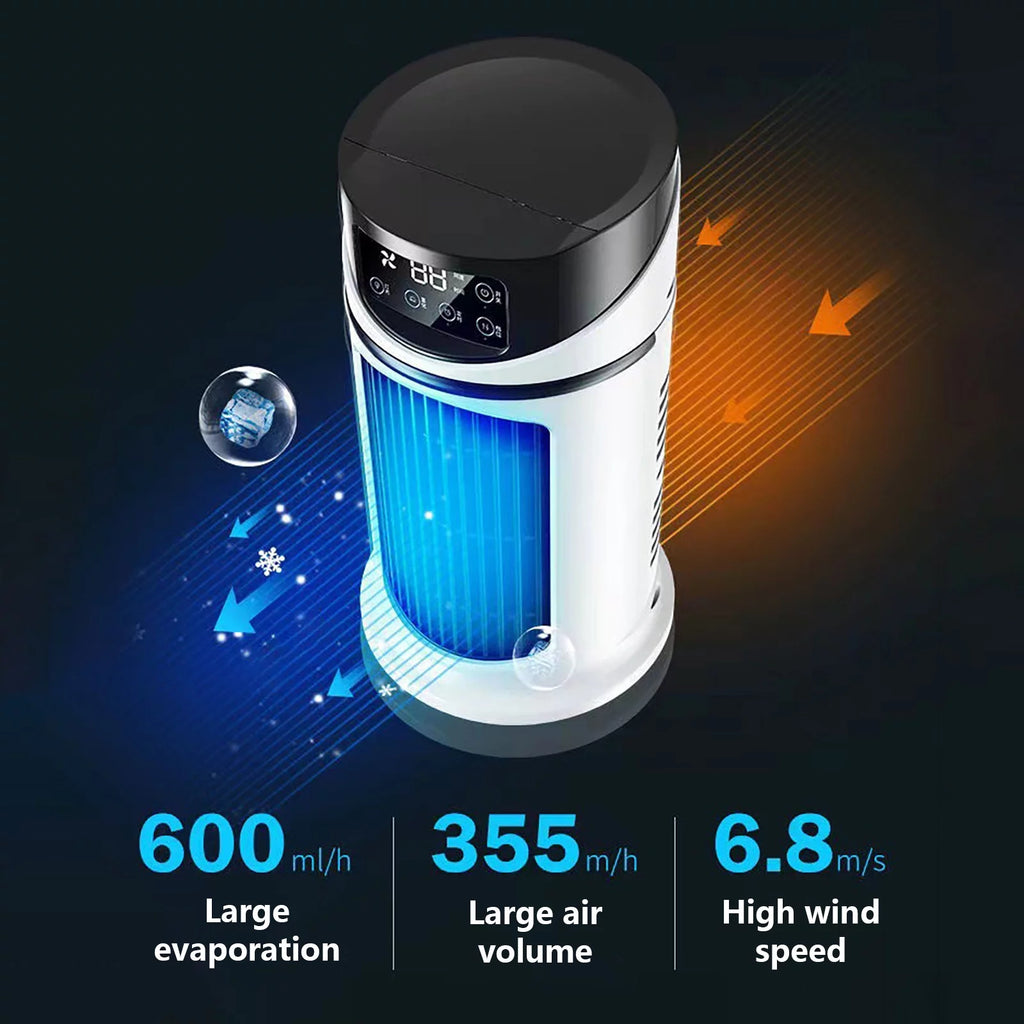 Electric Fan USB Multi-function Timing Air Cooler L310