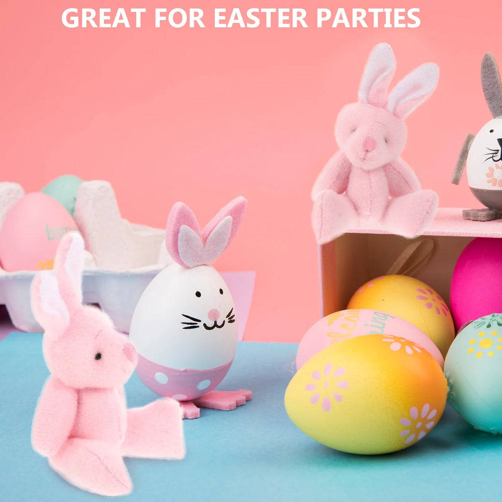 15 Pcs Mini Rabbit Plush Toy Stuffed Animal L946259
