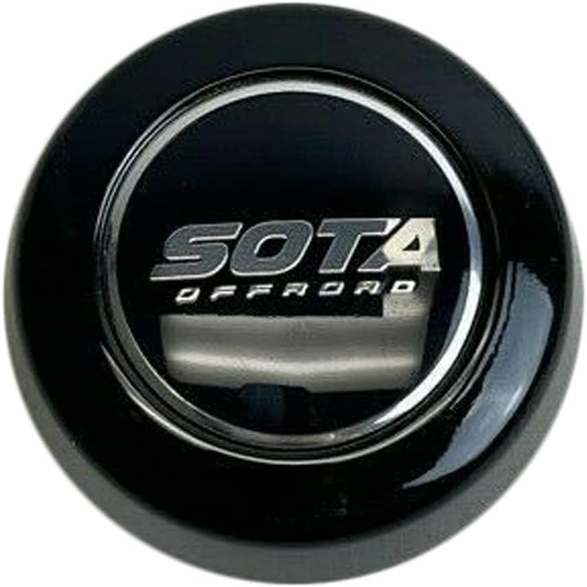 Gloss Black Snap in Wheel Center Cap Pack of 2 R9980