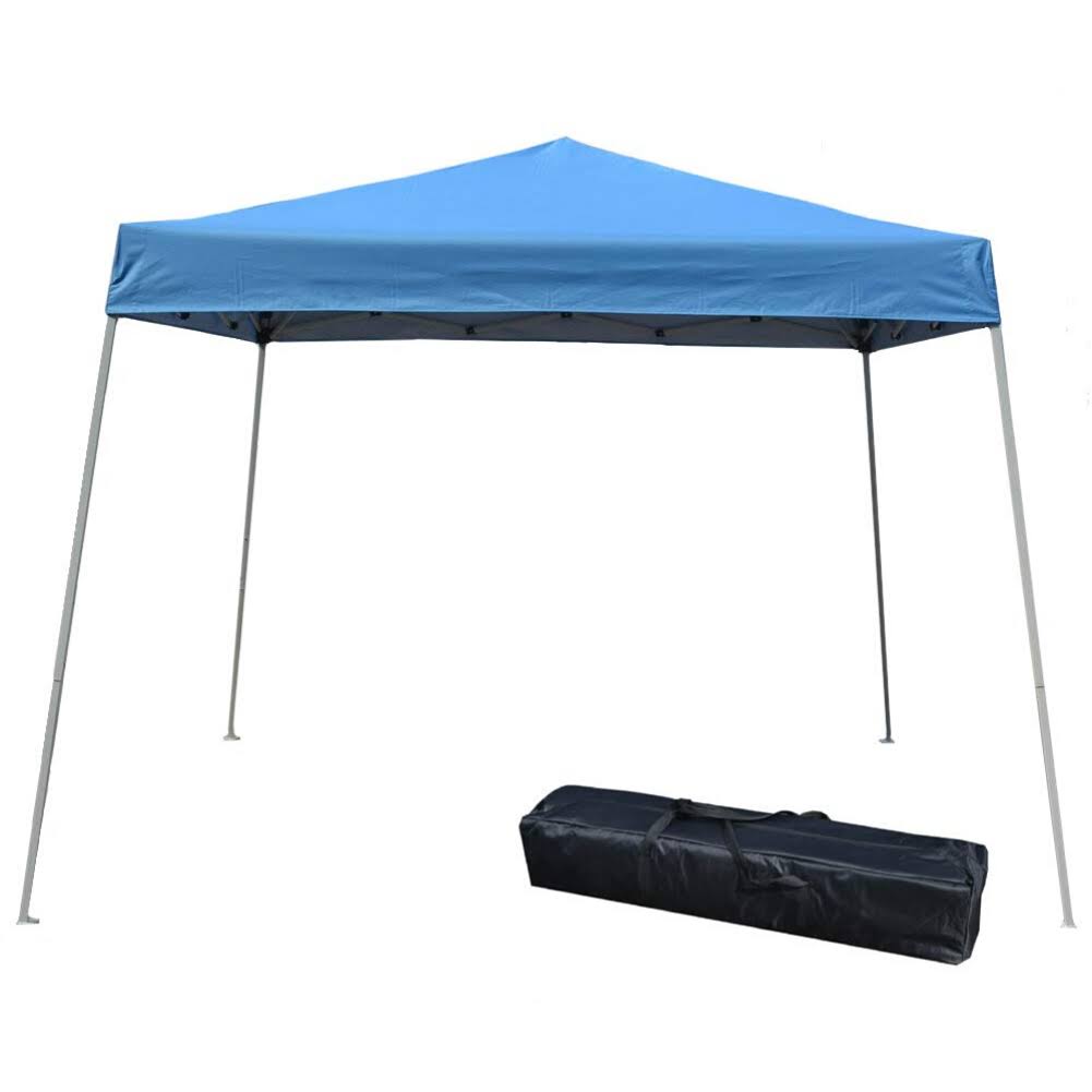10' x 10' Slant-Leg Canopy Tent Royal Blue H6426