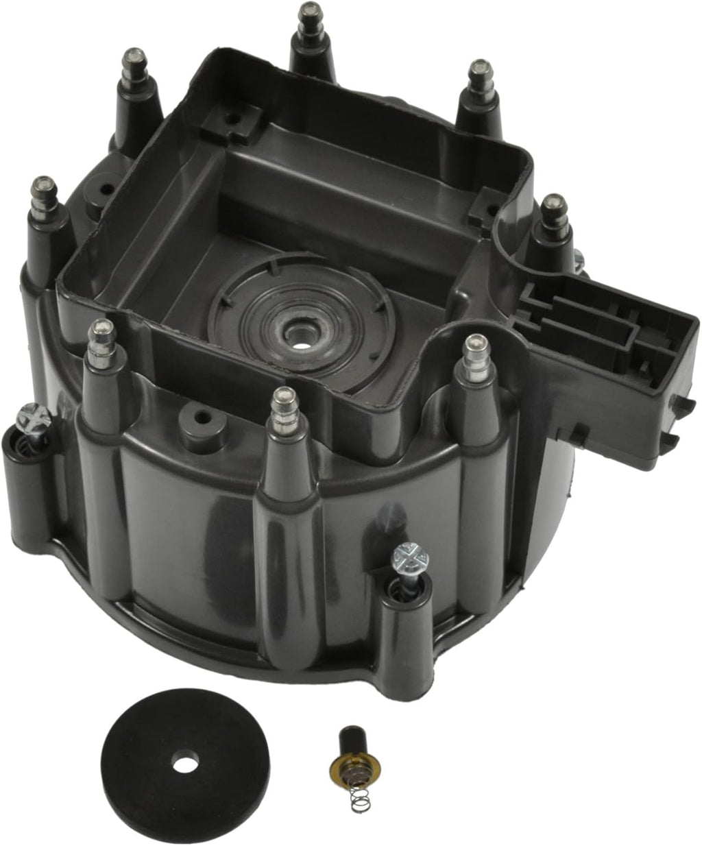Black Ignition Distributor Cap H822835