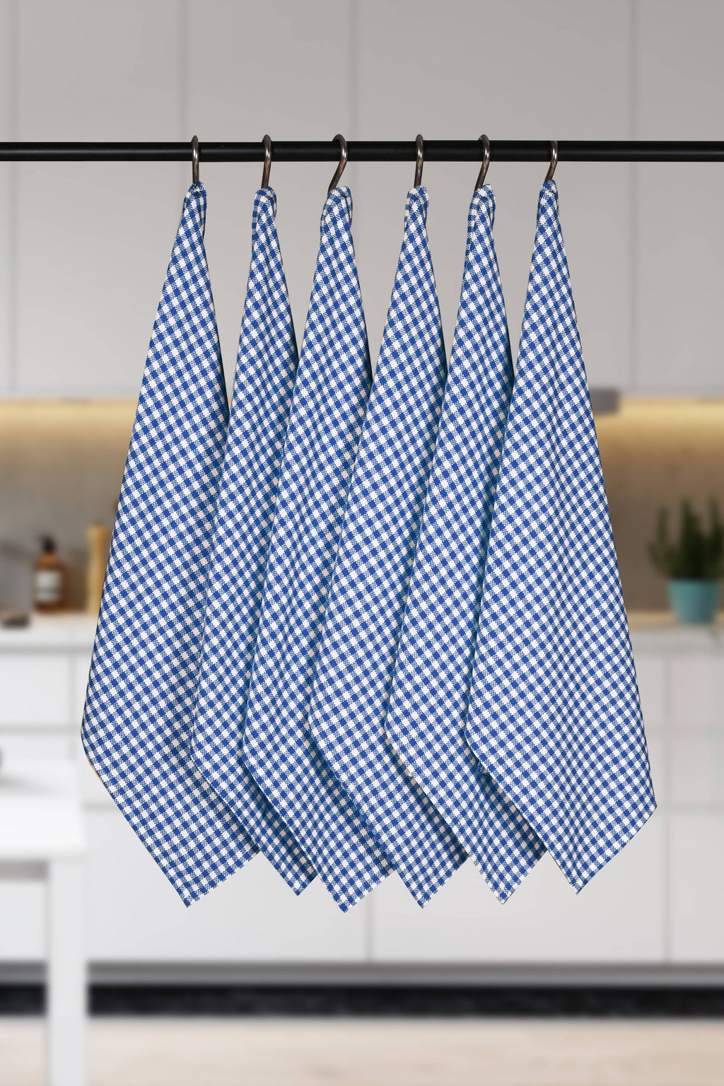 12 Pack Blue Cotton Kitchen Towel O15021