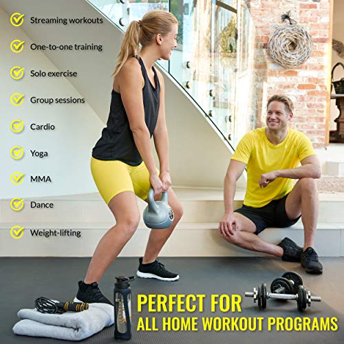 Large Exercise Mat - 6 x 4 ft X701155