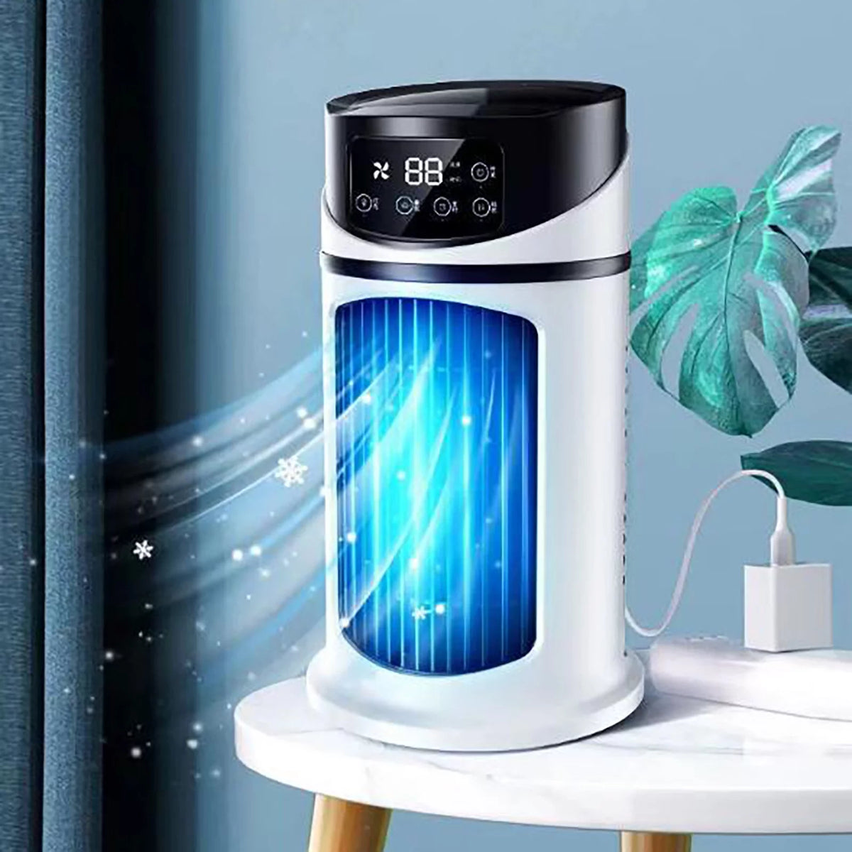 Electric Fan USB Multi-function Timing Air Cooler L310