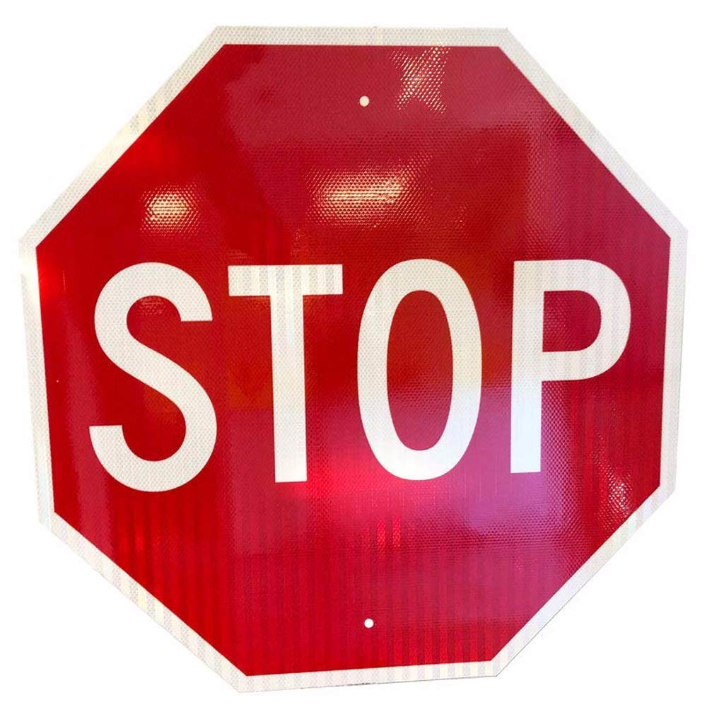 3M Diamond Grade Reflective Aluminum Stop Sign C36867