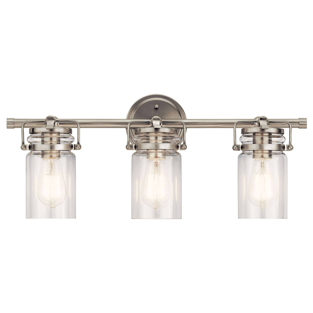 3 Light Bath Brushed Nickel N4147