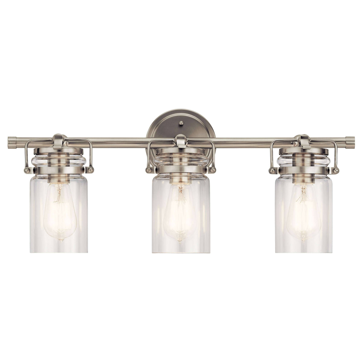 3 Light Bath Brushed Nickel N4147