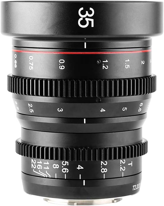 35mm T2.2 Manual Focus Wide-Angle Cinema Lens F263