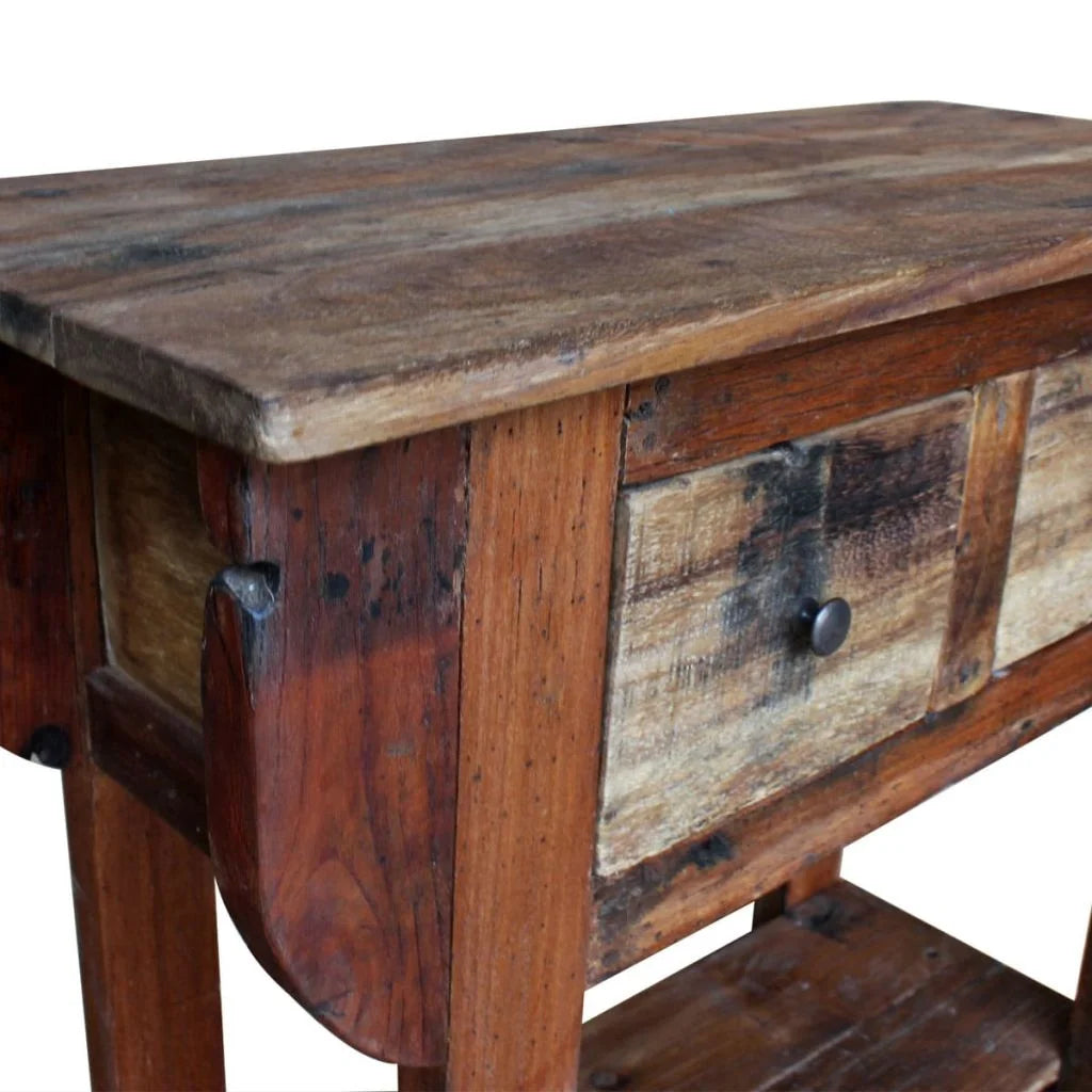 Solid Reclaimed Wood Console Table I10321