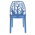 Transparent Blue Dining Chair H6521