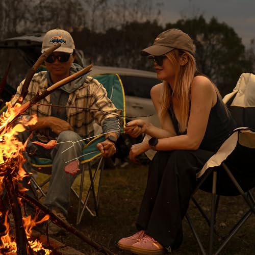Oversized Heavy Duty Folding Camping Chair with Cup Holders and Carry Bag Z8306