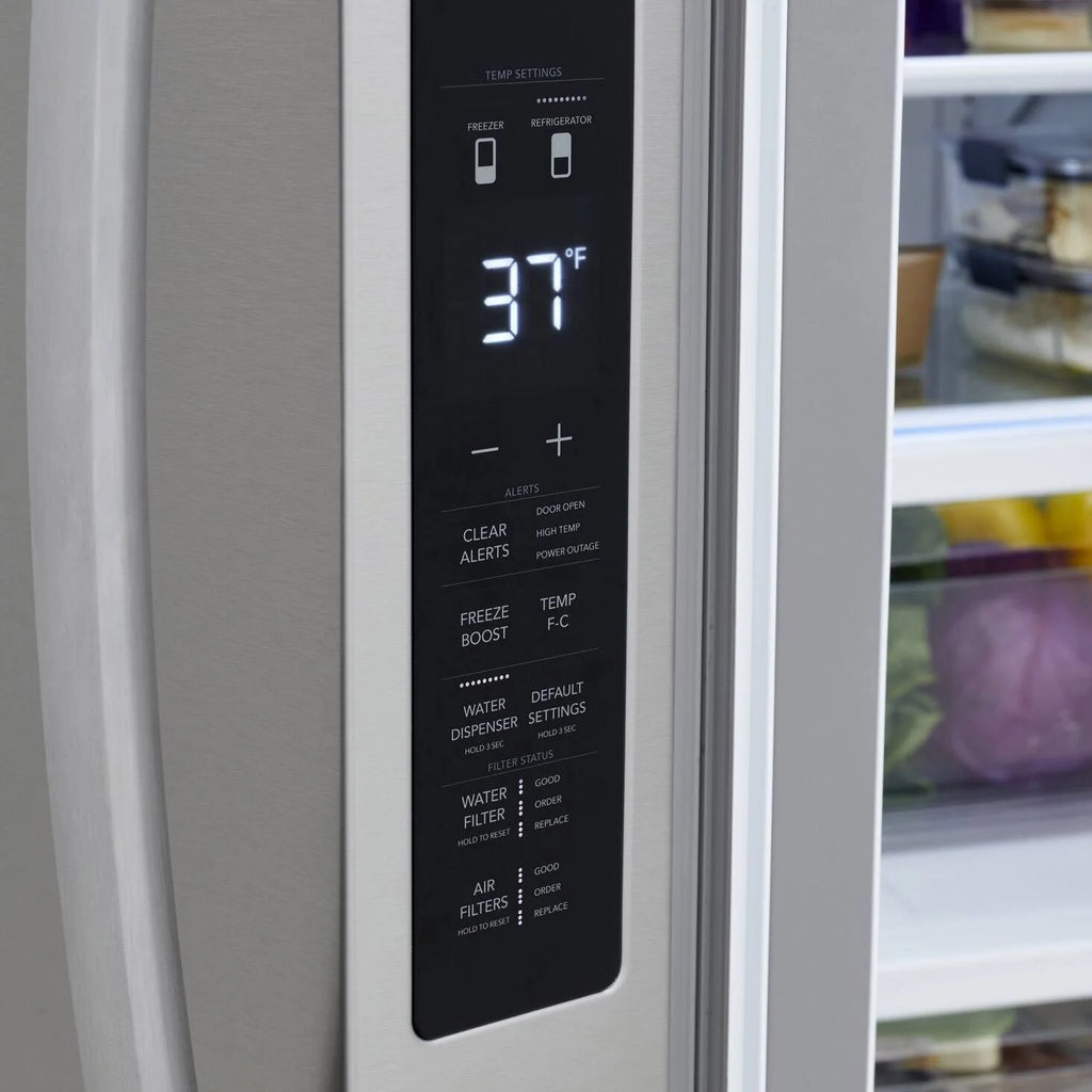 36 In 28.8 Cu. Ft. Stainless Steel French Door Refrigerator V18737