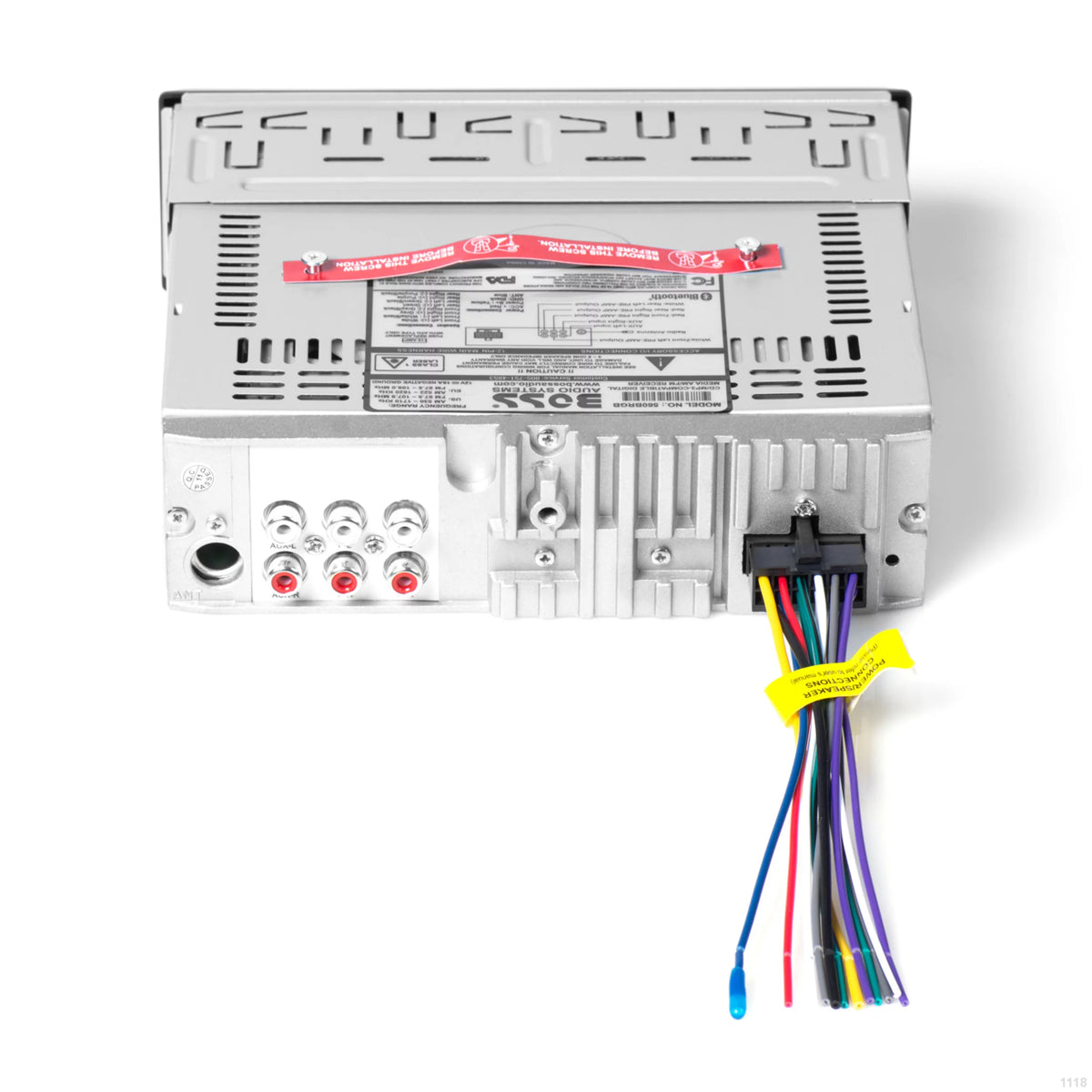 Car Stereo, Bluetooth, CD, USB, Multi Color F88146