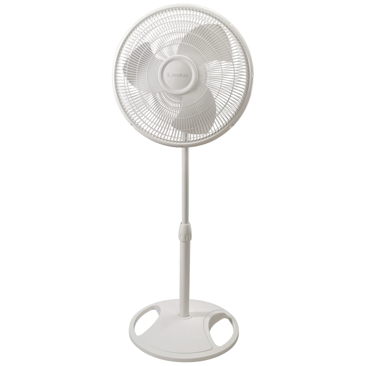 16 Oscillating Adjustable Pedestal Fan with 3-Speeds, Black S8532