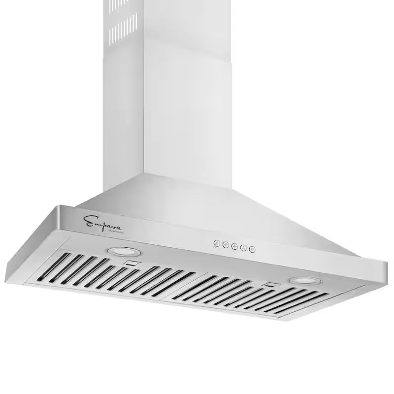 30 in. 400 CFM Stainless Steel Wall Mount Range Hood with Light L754412